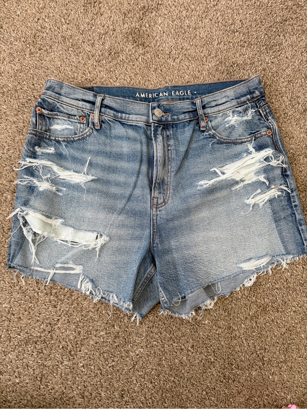 American Eagle Outfitters Women's Distressed Denim Shorts